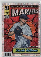 2022 Donruss #M-6 Jacob deGrom Marvels Vector