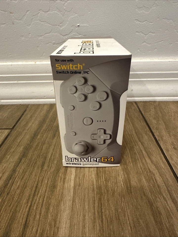 Retro Fighters Brawler64 Wireless Controller For Switch/PC - White - Image 2 of 3