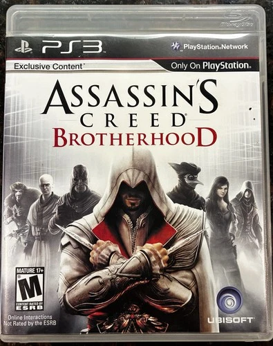 Assassin's Creed Brotherhood (Sony Playstation 3, 2010) Complete and Tested