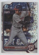 2022 Bowman Draft Chrome Sparkle Refractor Brenner Cox #BDC-196 2l4