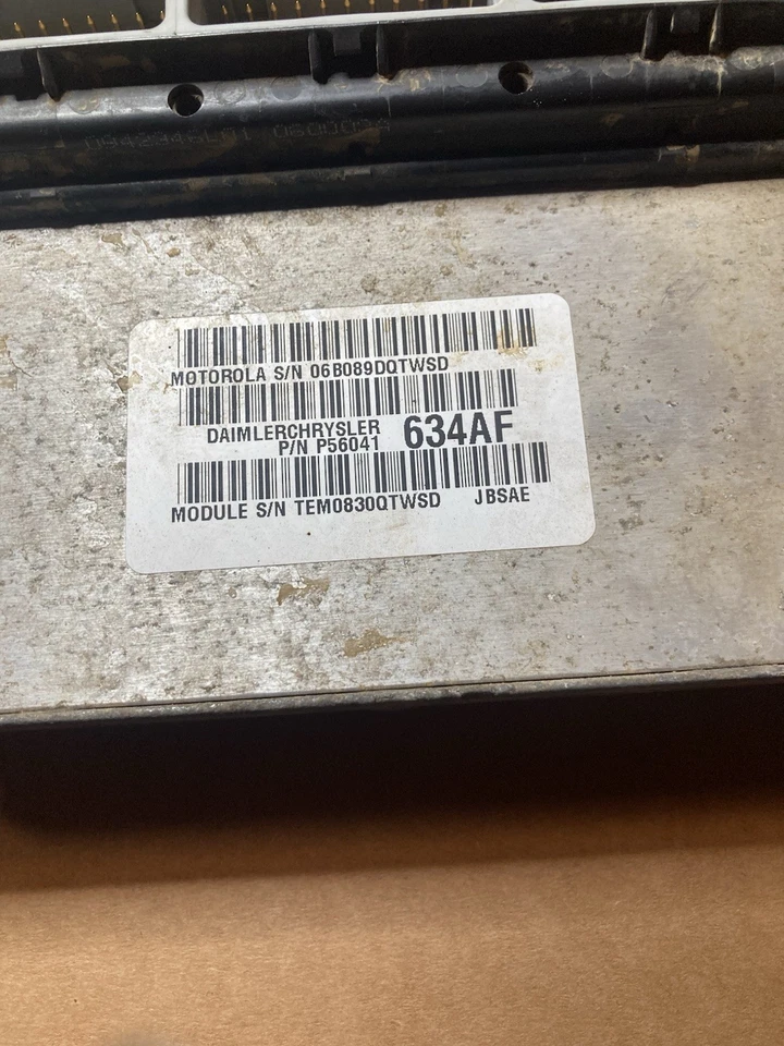 Jeep Cherokee XJ 2000 4,0 AT motor módulo de control informático ECU PCM 56041634AF Foto 2 de 4