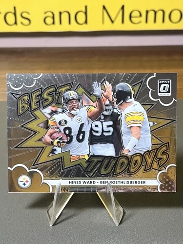 2025 Donruss Optic Ben Roethlisberger/Hines Ward Base (RAW)