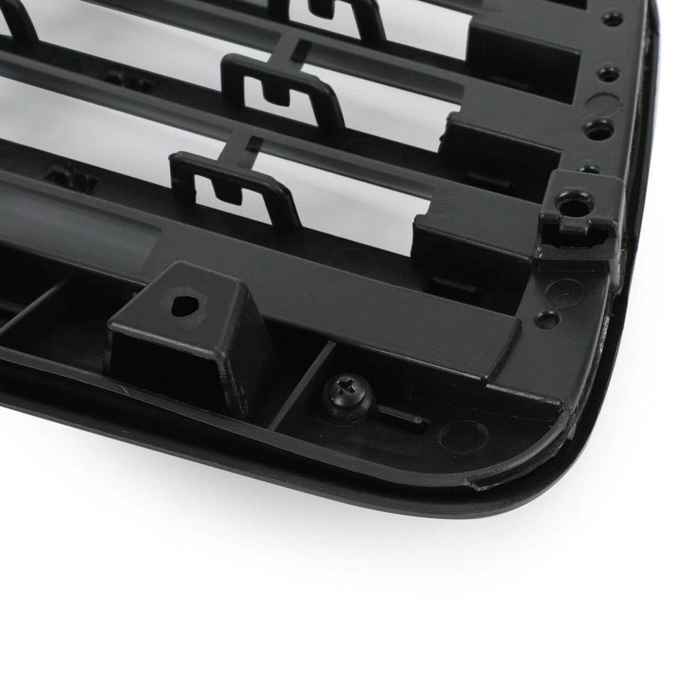 Gloss Black Front Grill Grille for 2007 2008 2009 Mercedes W211 E320 E350 E550 Foto 3 de 4