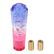Diamond Tricolor Crystal Shift Knob Gear Shifter Knob Acrylic Stick Shifter