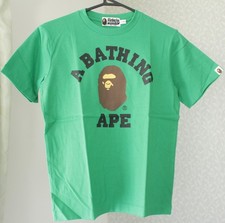 A BATHING APE BAPE Kids CollegeT Shirt 150 size New