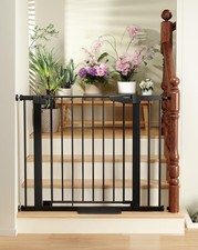 Cumbor Baby Gate 29.7-40.6" x 30.5 Pressure Mounted Auto-Close Safety Gate