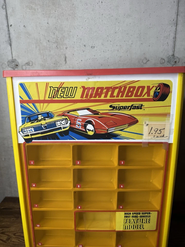 1970 Matchbox Superfast Store Display 84 slots todos originais raros - Imagem 2 de 4