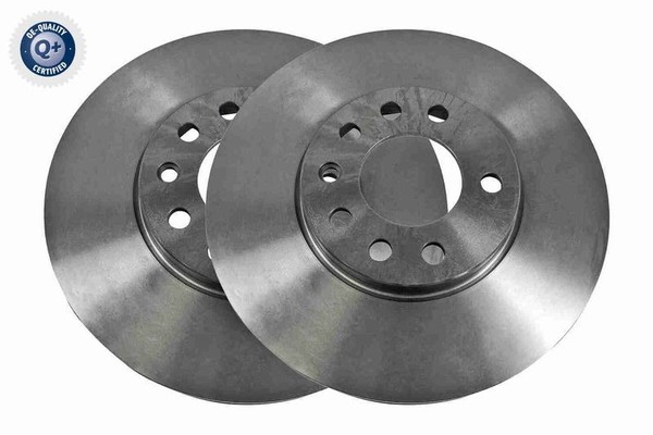 2X Bremsscheibe Vorne Vaico V40 80017 FÜR Opel Saab Bremsscheiben Scheibenbremse-image
