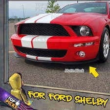 Fits 07-09 Ford Mustang GT500 OE Style Front Bumper Chin Lip Spoiler Splitter