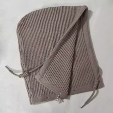 Chapeau À Capuche Détachable En Tricot Pour Pull Cardigan