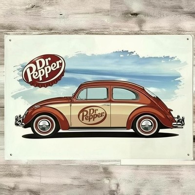 Dr. Pepper 8 x 12 Novelty Metal Sign Made In USA New!