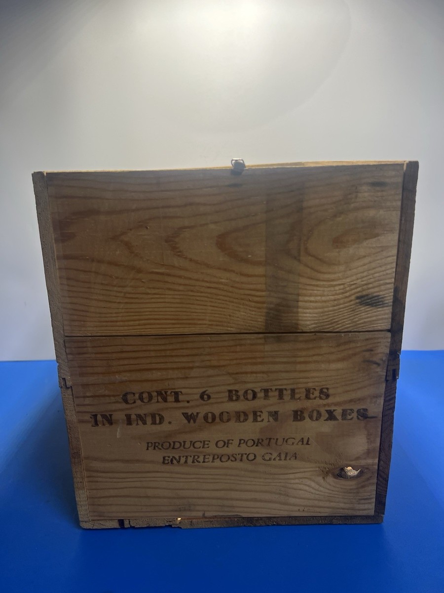 Vintage Romariz Port Wine Wooden Crate 1963 Colheita Porto Box | eBay
