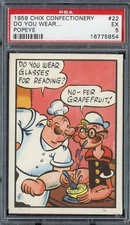 1959 CHIX POPEYE #22 DO YOU WEAR PSA 5 NICELY CENTERED *DS15047