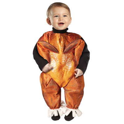 Baby Brown Cooked Turkey Bunting Costume - Morris Costumes