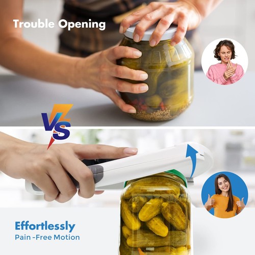 Jar Opener|Effortless Jar Opener for Weak Hands & Seniors With Arthritis Jar ... - Picture 2 of 6
