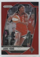 2024 Panini Prizm WNBA Red Prizm 122/299 Jackie Young #1 6o3