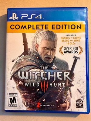 Witcher 3: Complete Edition   PlayStation 4   Tested & Working   Good Condition