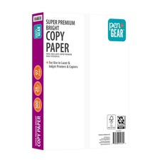 Pen Gear Premium Bright White Printer Paper, 8.5" 11", 28lb/105gsm, 300 Sheets