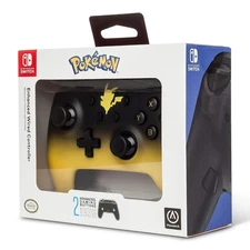 PowerA Enhanced Wired Controller Pokemon Pikachu Faded - Nintendo Switch