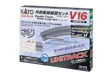 KATO 20-876 N Gauge V16 Outer Double Track Rail Set R480/447