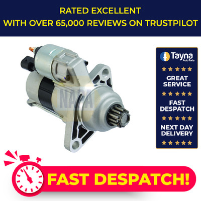 Starter Motor fits VW GOLF Mk6, PLUS 1.6D 09 to 10 CAYC NAPA 0AM911023D Quality