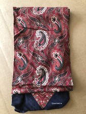Vintage Donny Brook Paisley Coat Scarf
