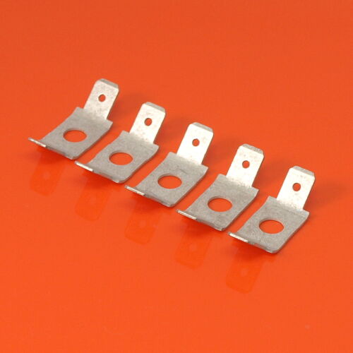 High Quality 6.3mm Electrical Earth Double Connector Tabs 1/4" Lucar VW Porsche - 第 1/7 張圖片