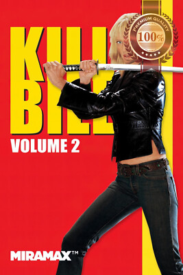 KILL BILL VOL RED II 2004 ORIGINAL OFFICIAL CINEMA MOVIE PRINT