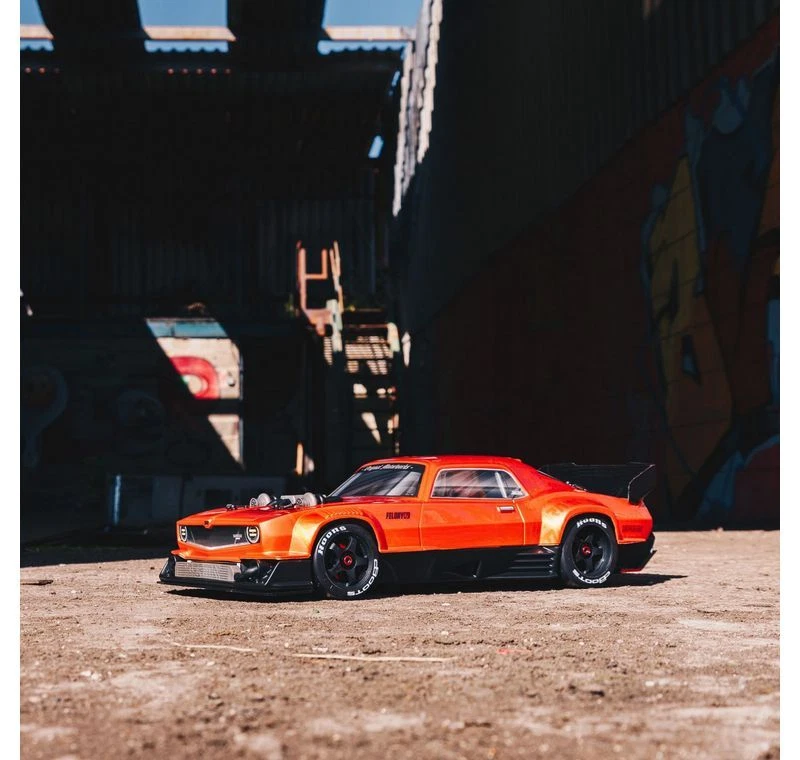 Arrma ARA7617V2T2 FELONY 6S BLX Street Bash 1/7 All-Road Muscle Orange - Bild 3 von 4