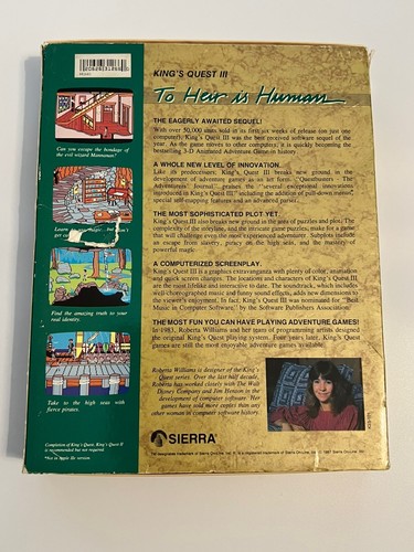 King's Quest III: To Heir Is Human for Tandy IBM PC 3.5" & 5.25" COMPLETE - Picture 2 of 7