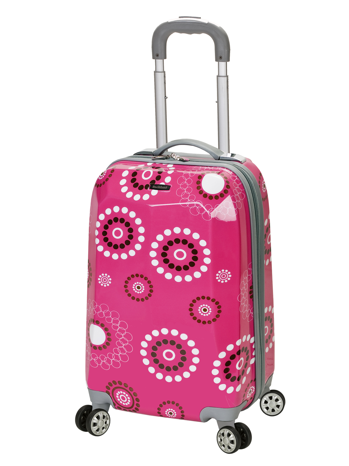 rockland 20 inch polycarbonate carry on