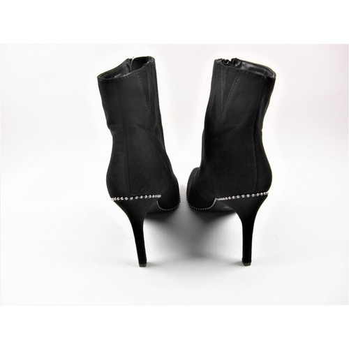 Bar III Damen-Stiefeletten Briget Microsuede Frontreißverschluss Größe 7,5 - Bild 3 von 5