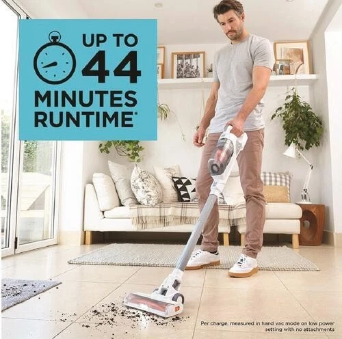 20V MAX Cordless Stick Vacuum Cyclonic Filtration Compact Dirt Debris Cleaner - Image 3 of 4