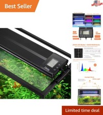 Dimmer LED Aquarium Light with Auto Timer and Full Spectrum Colors 18-24"