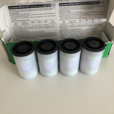 Fujifilm Fujichrome Provia 100F 36exp 35MM Slide Film E-6