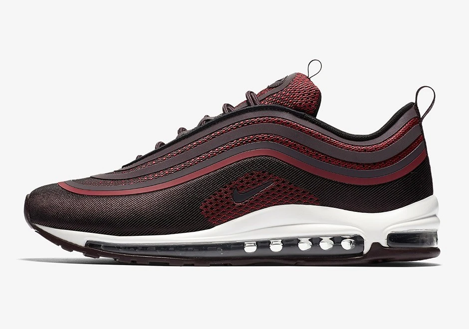 Nike Air Max 97 Ultra 17 UK 6 EUR 40 Burgundy White New 918356 600
