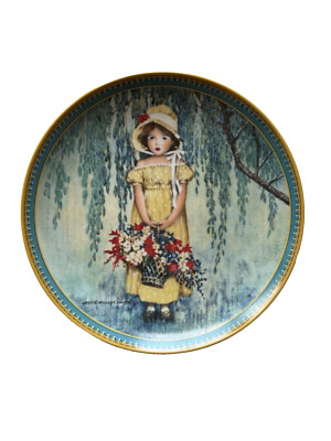 Jessie Willcox Smith Teller aus Knowles Collection in limitierter Auflage ''Ostern''