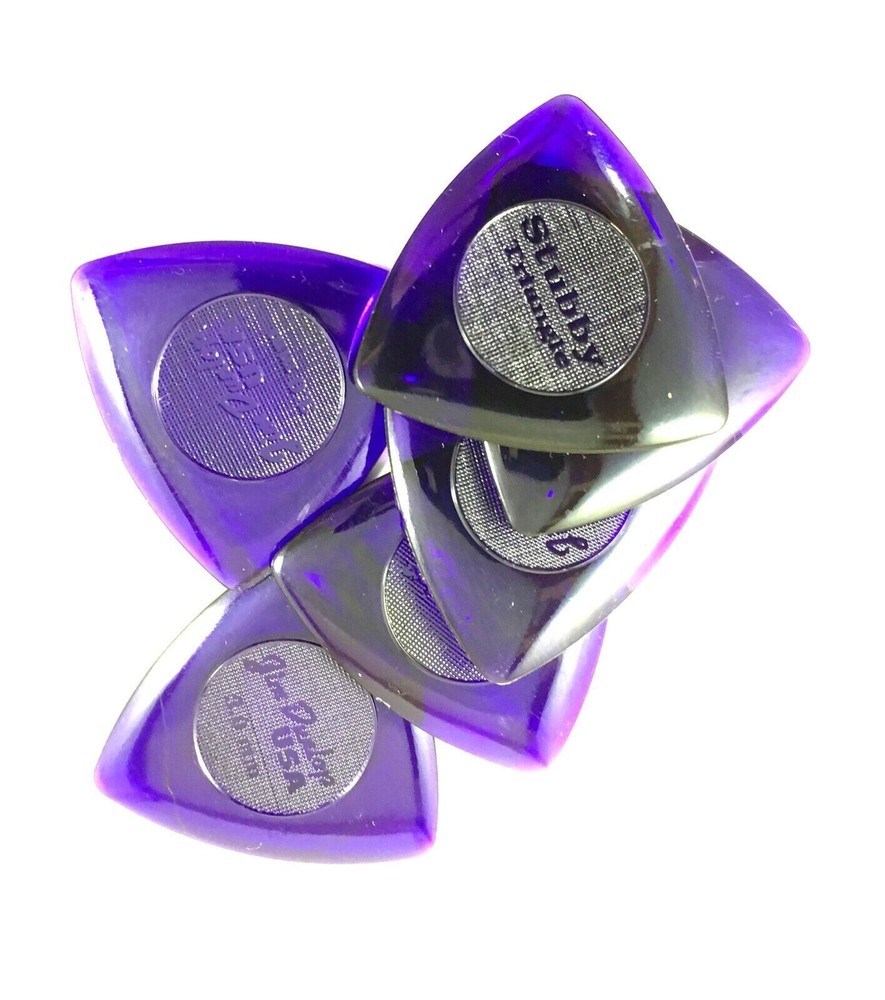 Dunlop Guitar Picks Tri Stubby 6 Pack 3.0mm 473P3.0 Lexan
