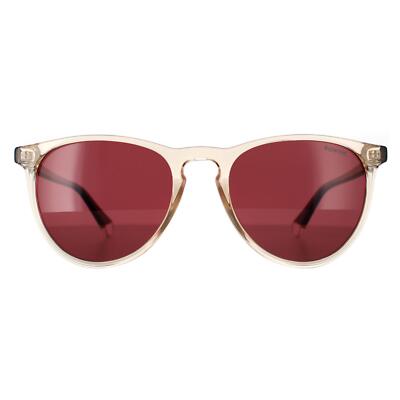 Polaroid PLD 4152/S 10A 0I transparent beige havanna rot Sonnenbrille