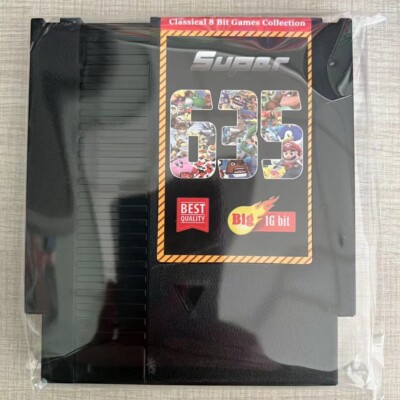 635 in 1 Multicart  Classic for NES Hacked Version of  Homemade Cartridges