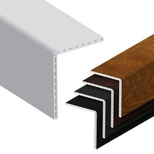 uPVC Plastic Angle Corner Trim 90 Degree Rigid PVC Joint Cover L Shaped Bead 5m