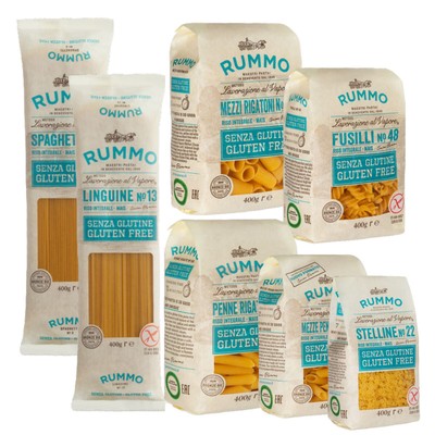 Rummo Mezze Penne Rigate Glutenfrei – 400 G, Nudeln Aus Integale & Mais, Kochzeit 12 Min