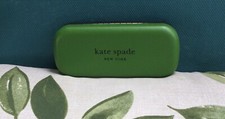 Kate Spade Green And Black Eyeglass Case So Happy To See You
