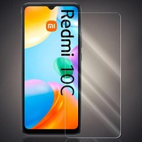 Panzer Folie FüR Xiaomi Redmi 10C Echt Glas Displayschutzfolie Schutz Folie 9H