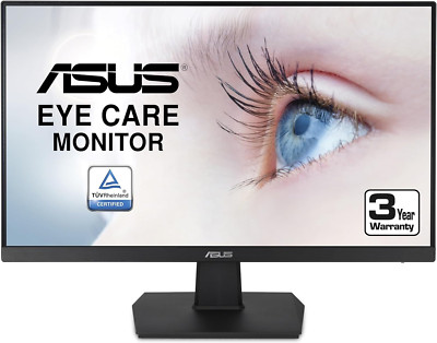VA24EHE 23.8  Monitor 75Hz Full HD (1920X1080) IPS Eye Care HDMI D-Sub Dvi-D,Bla
