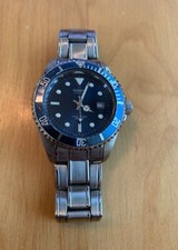 CASIO MTD-1010 Lunetta blu quadrante blu (1346) stile subacqueo