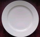 Homer Laughlin Pristine OASIS  Ameriwhite Dinner Plates - Set/4 - Excellent 