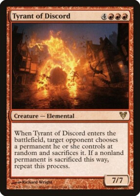 Avacyn Restored Tyrant of Discord MTG Magic the Gathering NM
