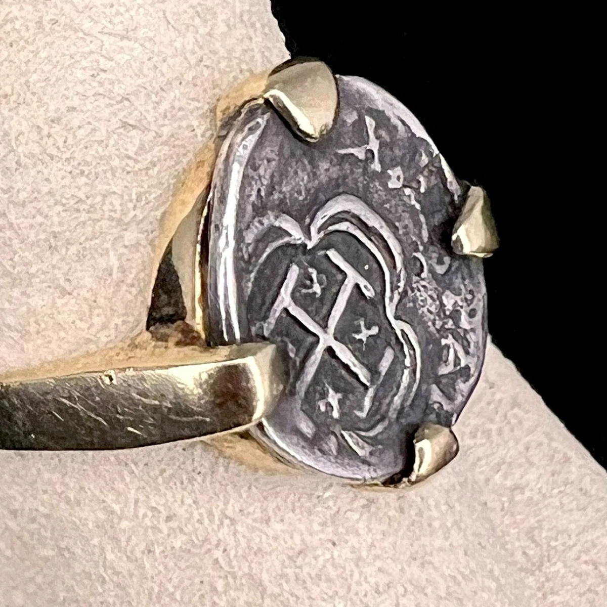 Spanish coin ring sale