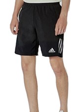 ADIDAS OWN THE RUN Black Blue or Almost-Lime Reflective Athletic Shorts; S-XL